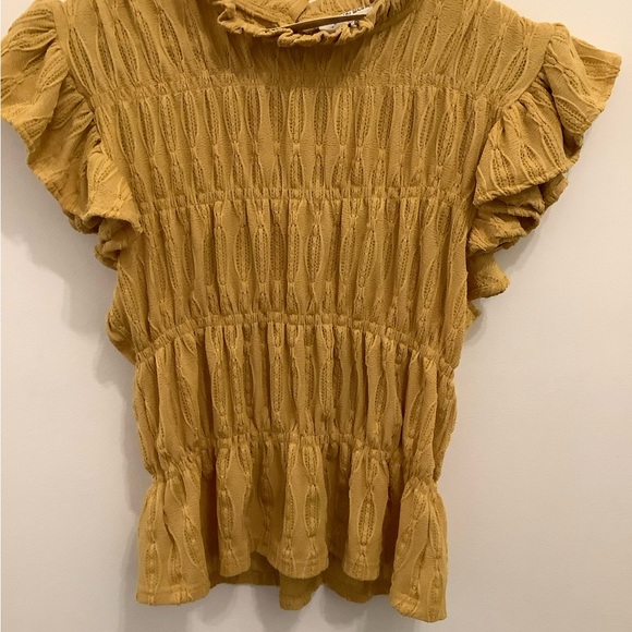 NWT Anthropologie flutter sleeve top❤️❤️❤️❤️ - Picture 8 of 12